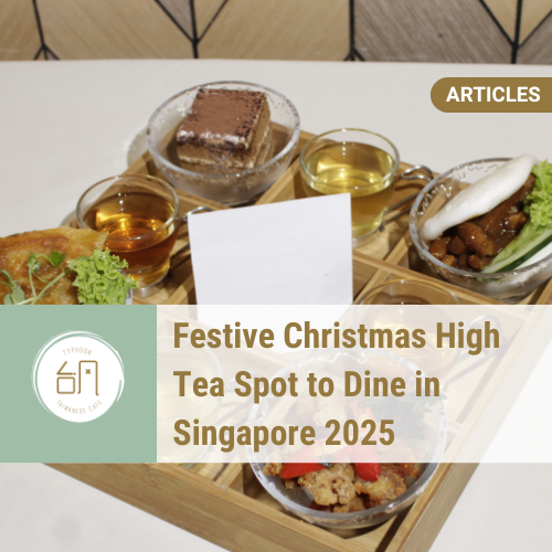 Festive Christmas High Tea Spot to Dine Singapore