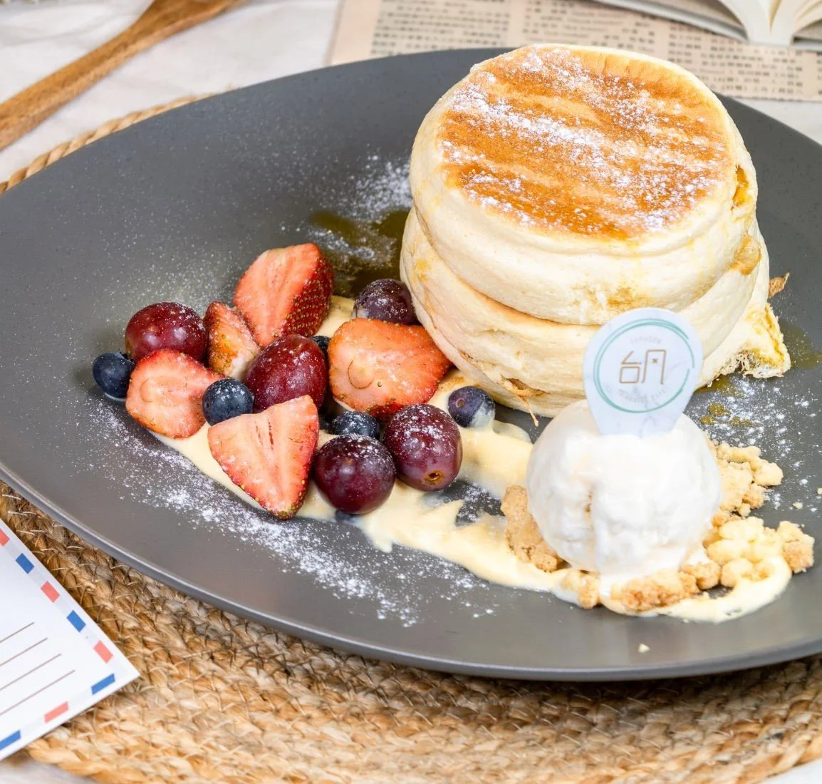 Strawberry Souffle Pancake