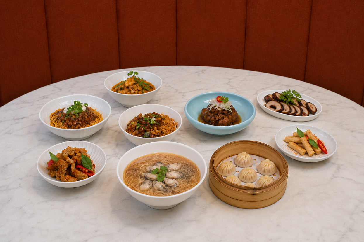 Typhoon Cafe Taiwanese à la carte buffet spread