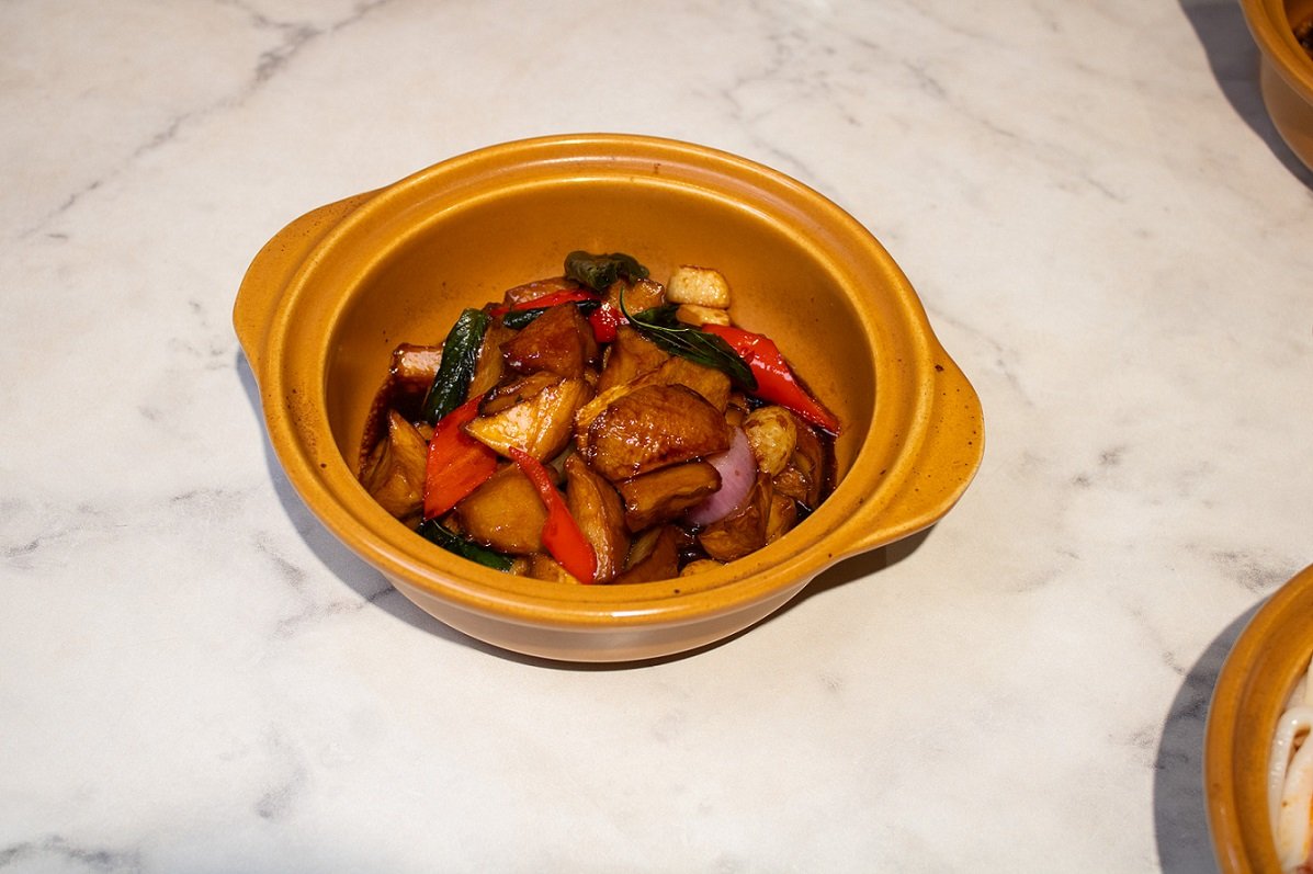 Typhoon Cafe Taiwanese Three Cup Chicken (San Bei Ji) Singapore