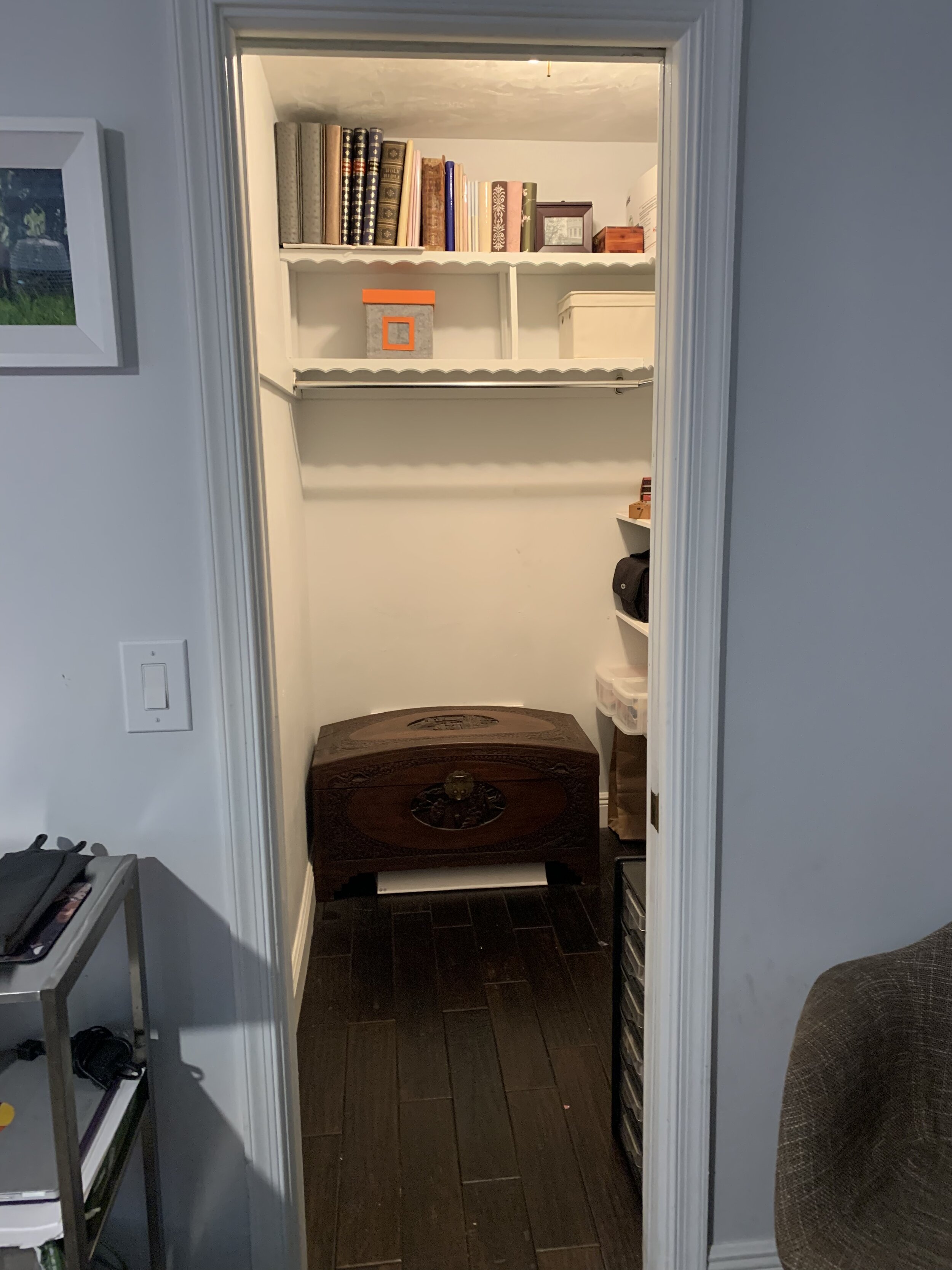 Guest Room Closet After