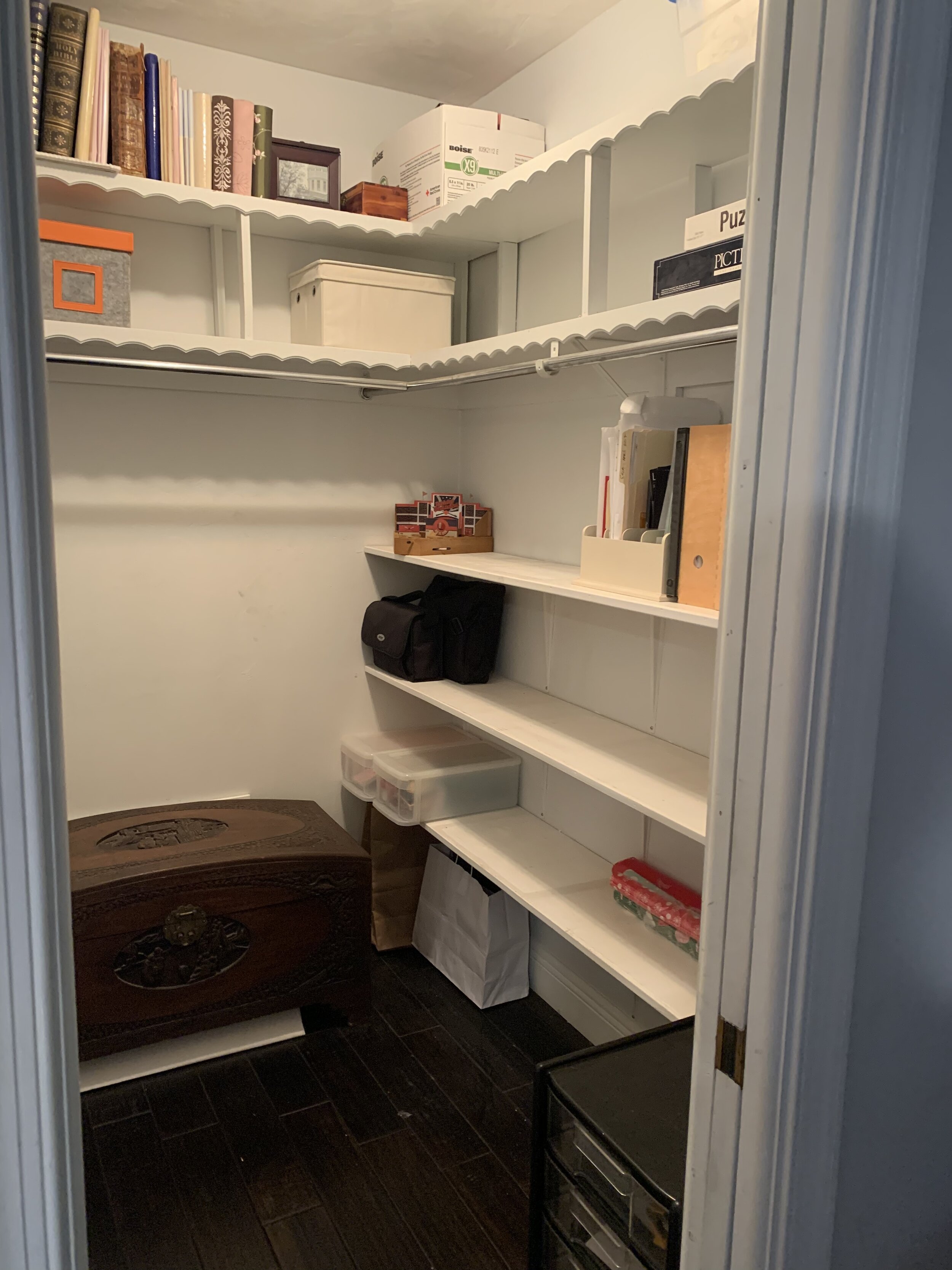 Guest Room Closet After