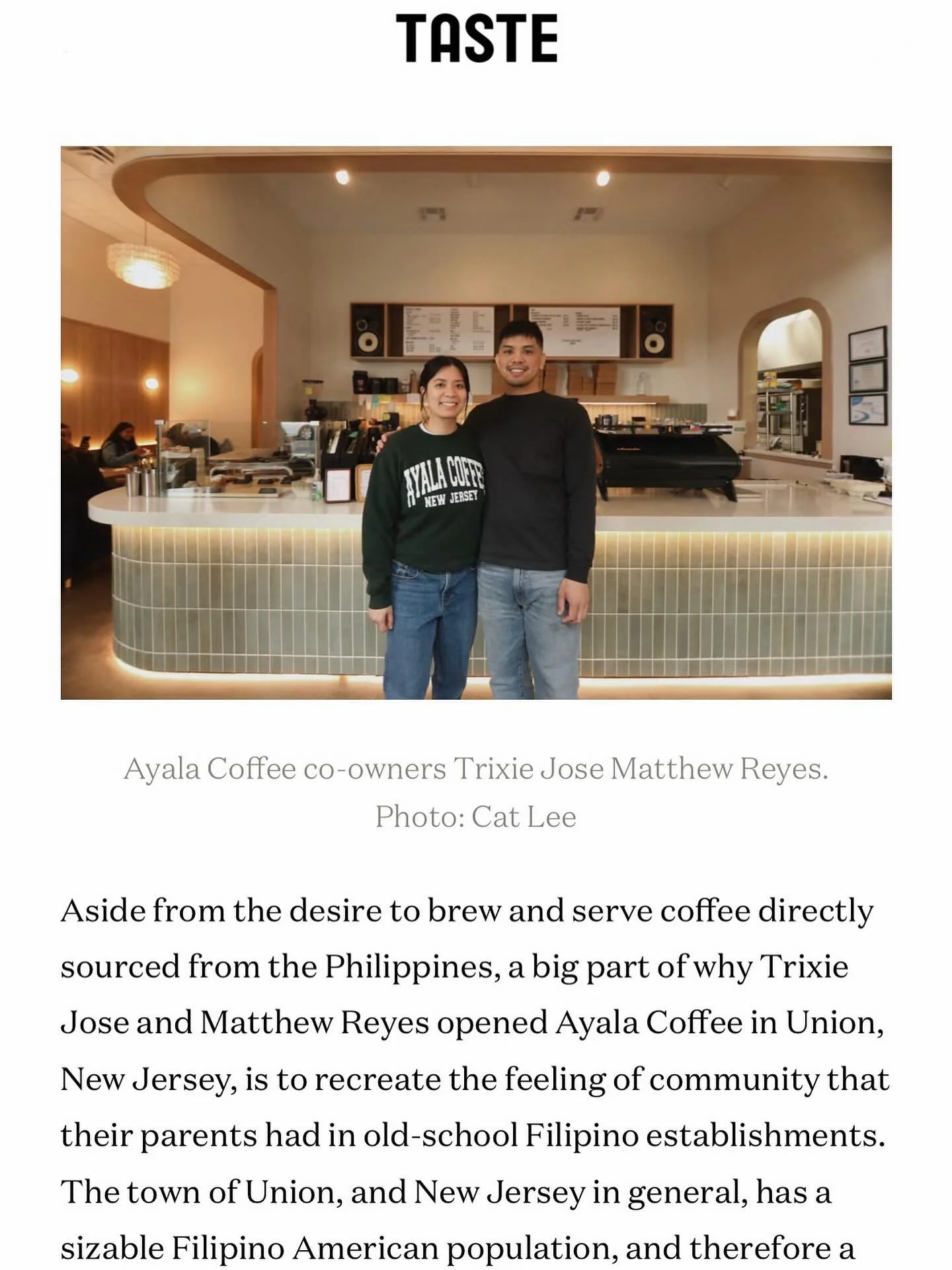 We&rsquo;re so honored to be featured by @taste in an article by @jasminepting highlighting a new generation of Filipino bakers and entrepreneurs 🫶

It means so much to be included in this important conversation; one that celebrates our roots, creat