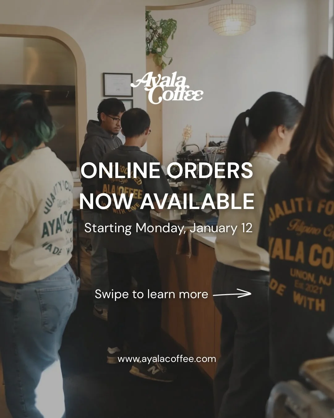 Online ordering is finally here 🤍

We&rsquo;ve heard your requests, and we&rsquo;re excited to now be able to offer online orders for both pick-up and delivery starting Monday, January 12.

Online ordering will be available Mondays, Tuesdays, and Th