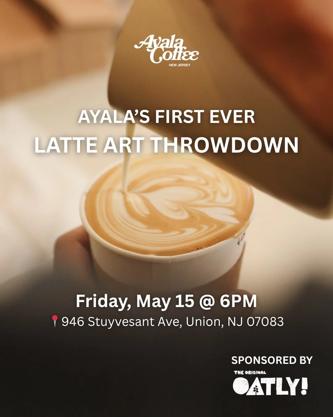 ☕️ OUR FIRST EVER LATTE ART THROWDOWN ☕️
And the first event of AAPI Month at Ayala!

We&rsquo;re so excited to finally host our very first Latte Art Throwdown at the shop: a night for baristas, coffee lovers, and the community to come together for s