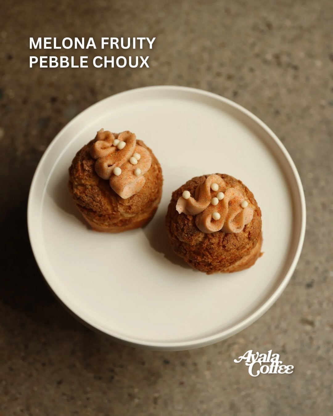 Tomorrow, a new pastry enters the villa 👀

Meg&rsquo;s Melona Fruity Pebble Choux is a playful spin on one of her mom&rsquo;s favorite desserts: Melona ice cream. Made with an in-house Melona pastry cream, topped with a fruity pebble whipped ganache