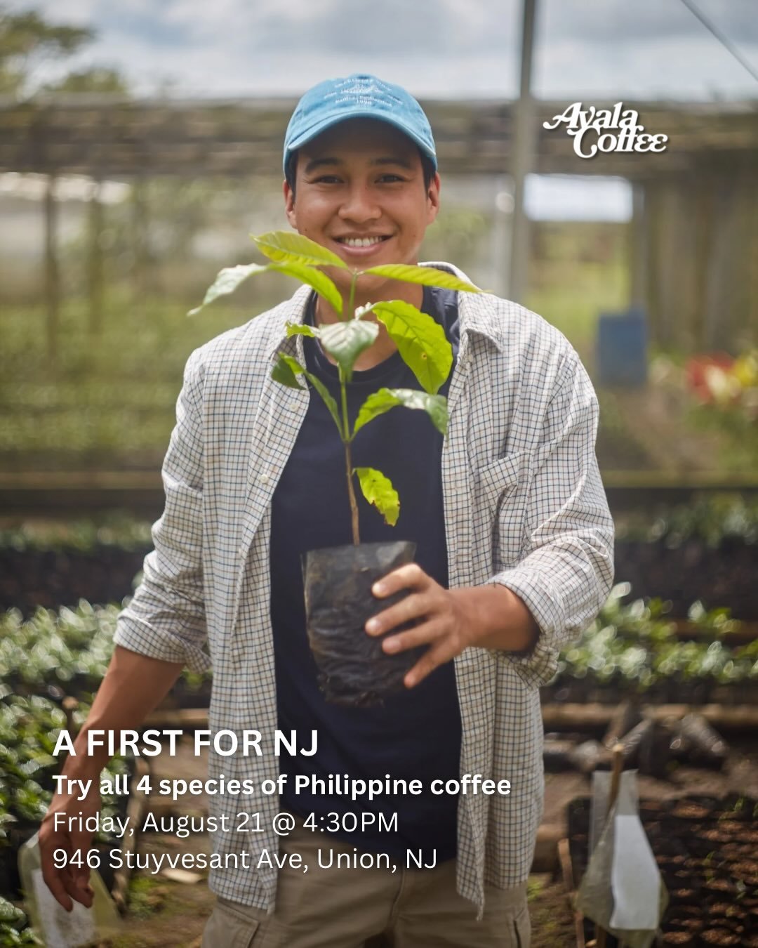 For the first time in NJ, all 4 species of coffee are coming together under one roof, right here at Ayala! 🇵🇭☕️

Join us Friday, August 21st for Ayala&rsquo;s first-ever public cupping session, led by @timdrinkscoffee - coffee advocate for Philippi