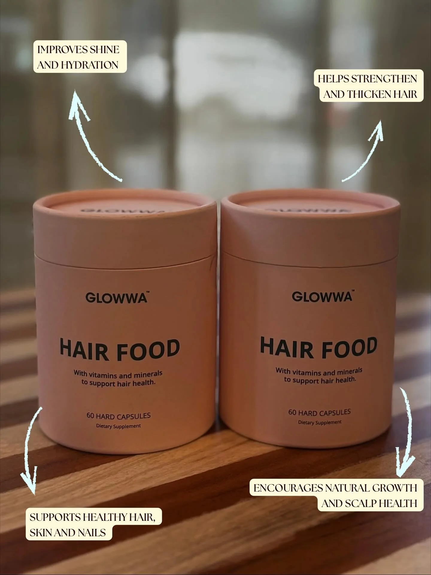 Healthy hair starts from within 🤎
We&rsquo;re so excited to now stock GLOWWA Hair Food in-salon, a vegan, cruelty-free supplement designed to support hair growth, shine and strength from the inside out.

It aligns perfectly with our values at TKAY, 