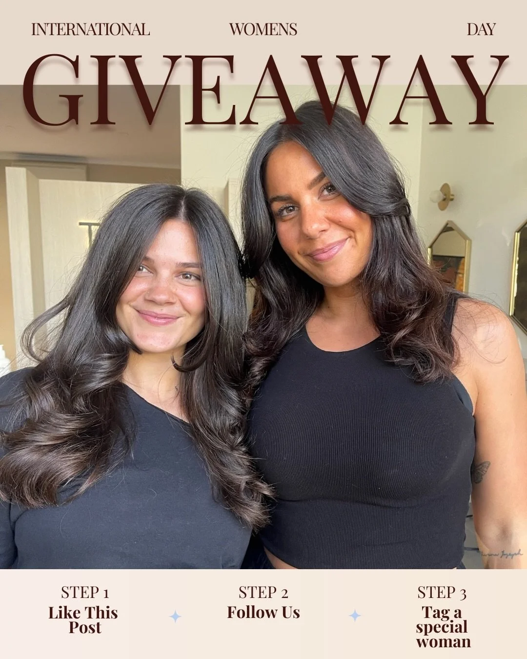 GIVEAWAY. Celebrate the women who lift you up&hearts;️

This International Women&rsquo;s Day, we&rsquo;re celebrating the special women in our lives by treating you and someone close to you to the ultimate pamper session at TKAY Studio.

Win:
🤎 A bl