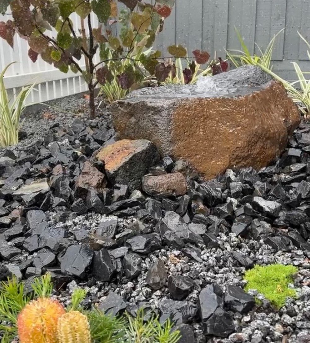 Melbourne gardens rock