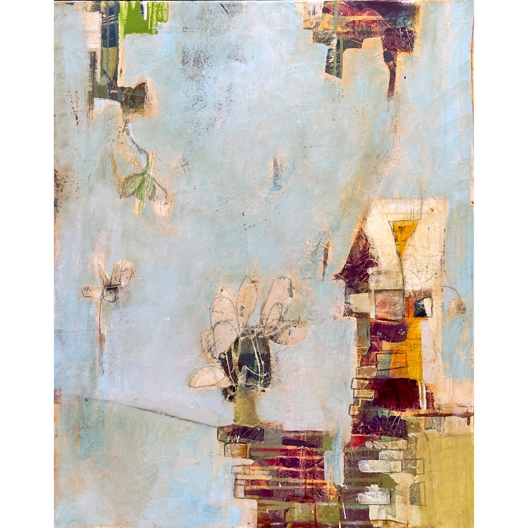 DOWN THE RABBIT HOLE (64 X 80) $1,100 SOLD