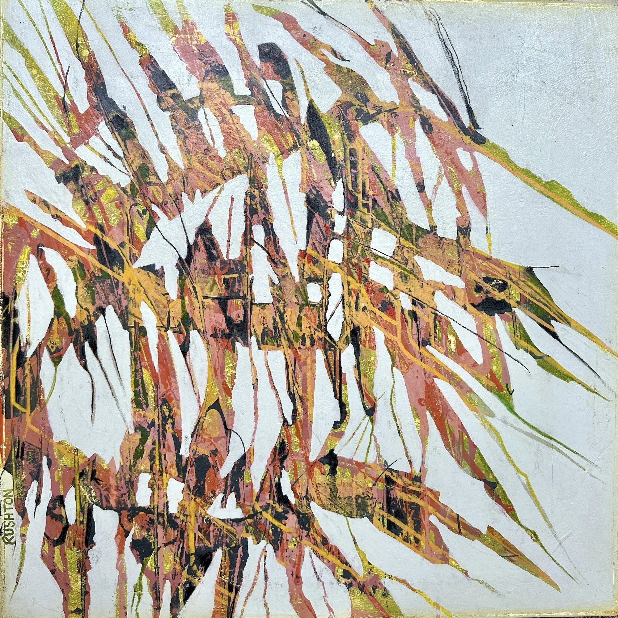 Wild Palms V (63 x 63cm)