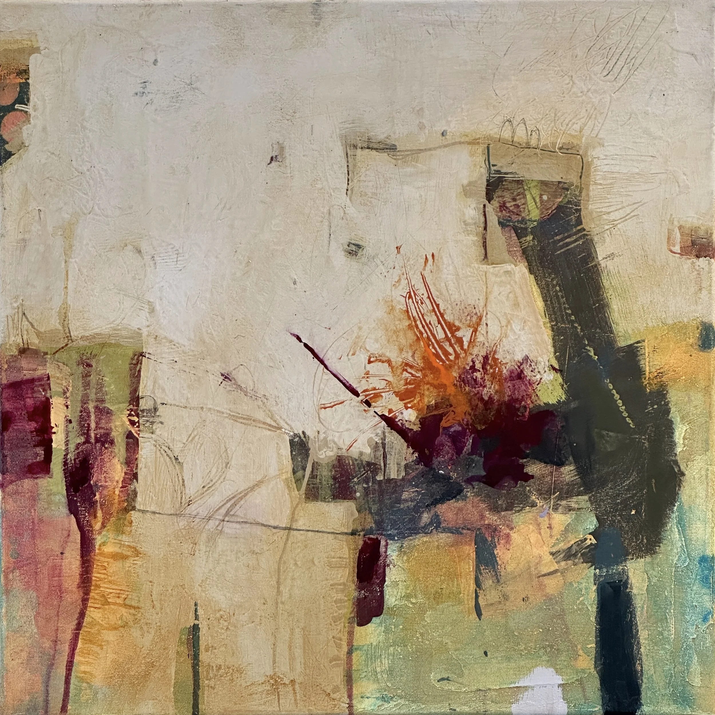 TROUBLE ABOARD (40 X 40CM) $450(SOLD)