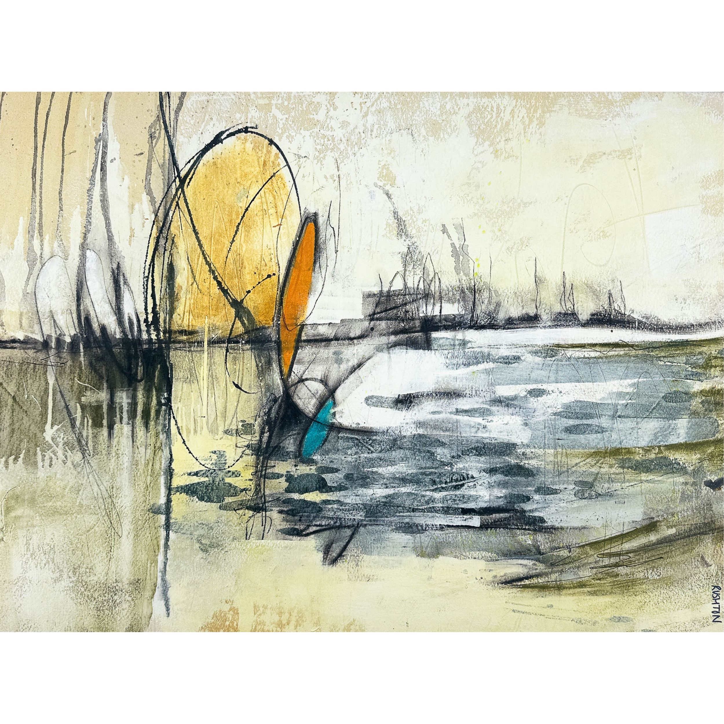 EARLY STILLNESS I (122 X 92cm) SOLD