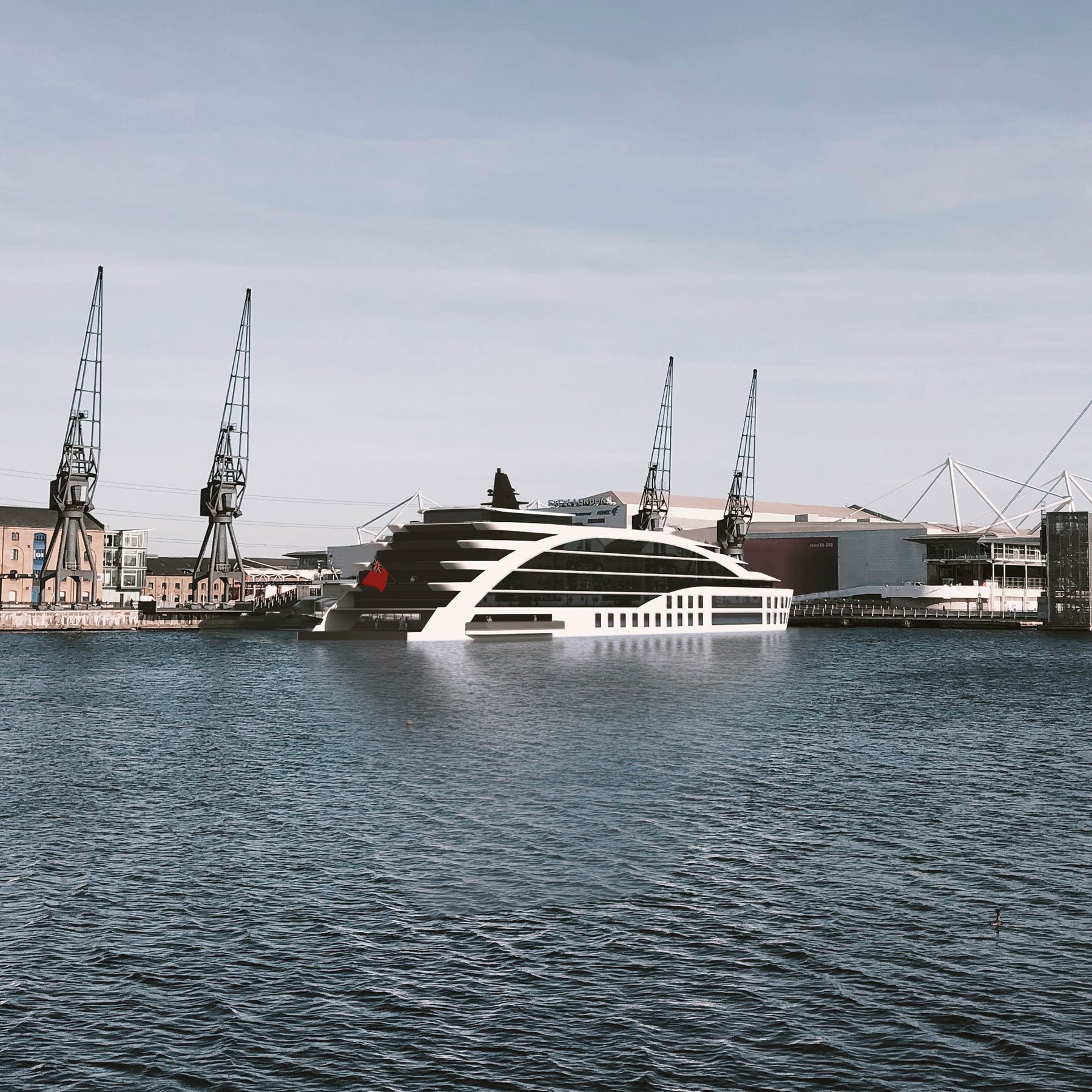 how to get to sunborn yacht hotel london