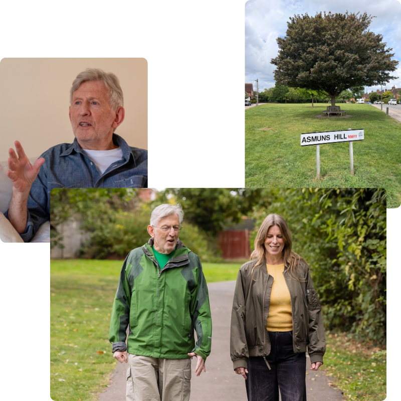 Walk and Talk therapy session in North London