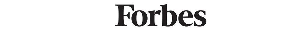 Black text displaying the word "Forbes" on a white background.
