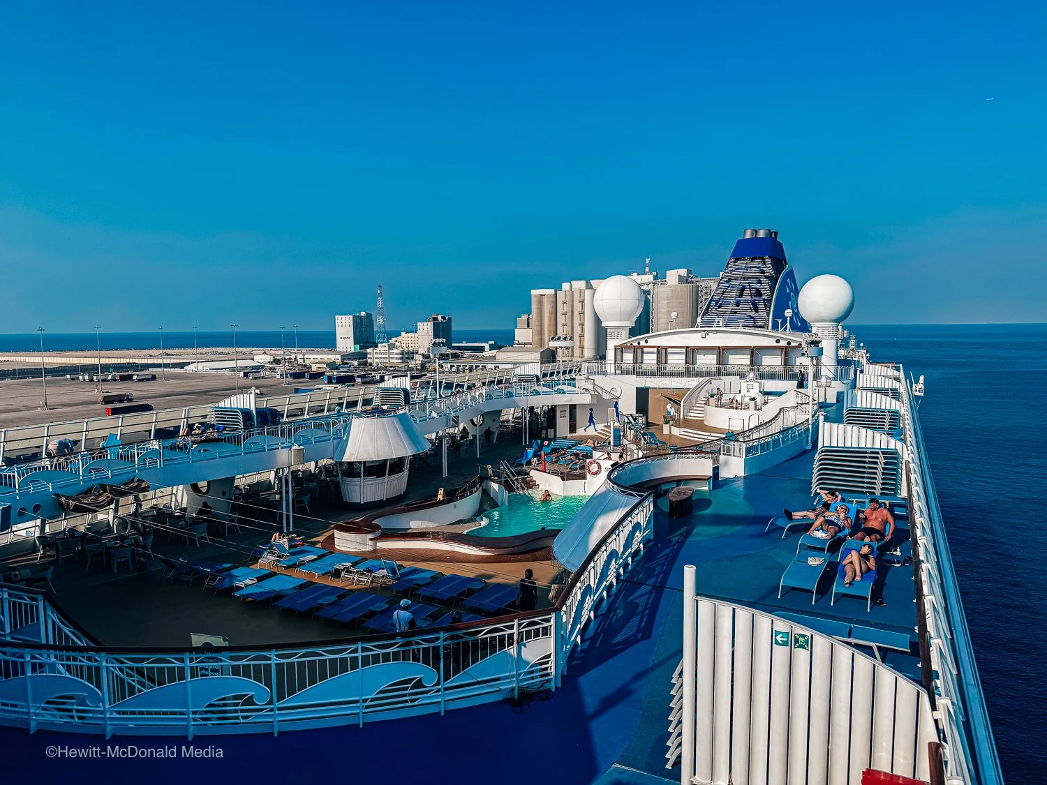 Celestyal Discovery Sunbathing Deck