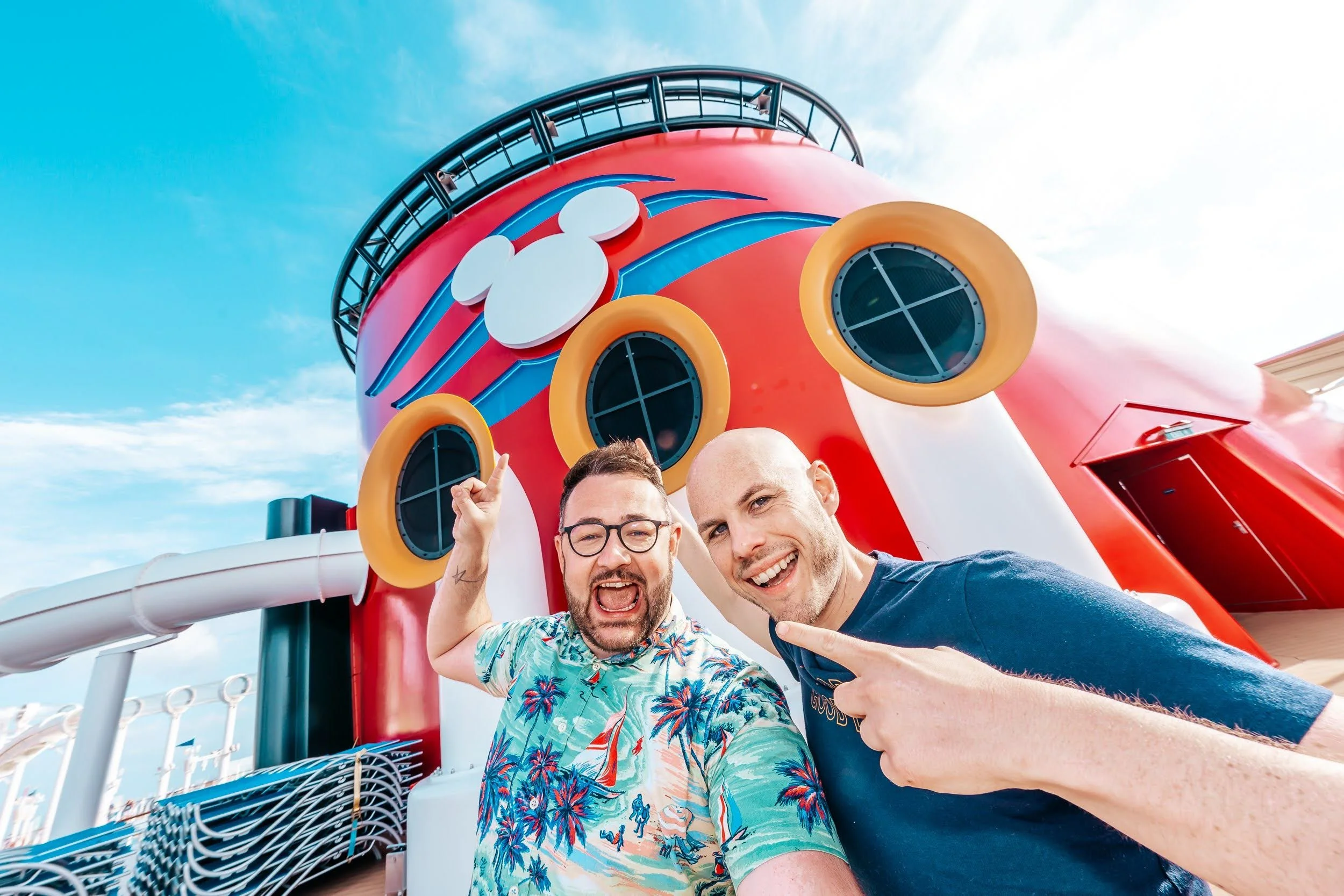 Disney cruise Line Ben and David