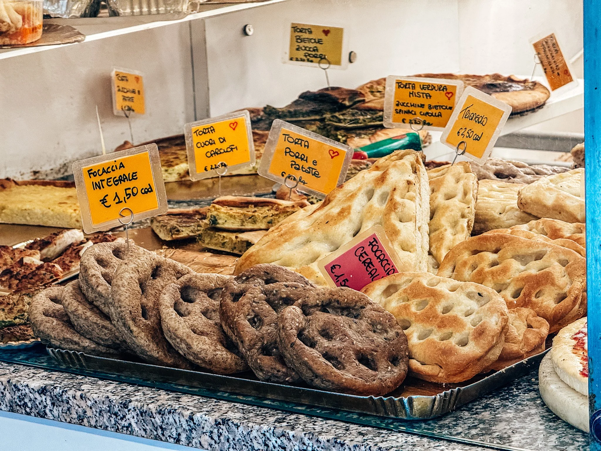 Ligurian focaccia