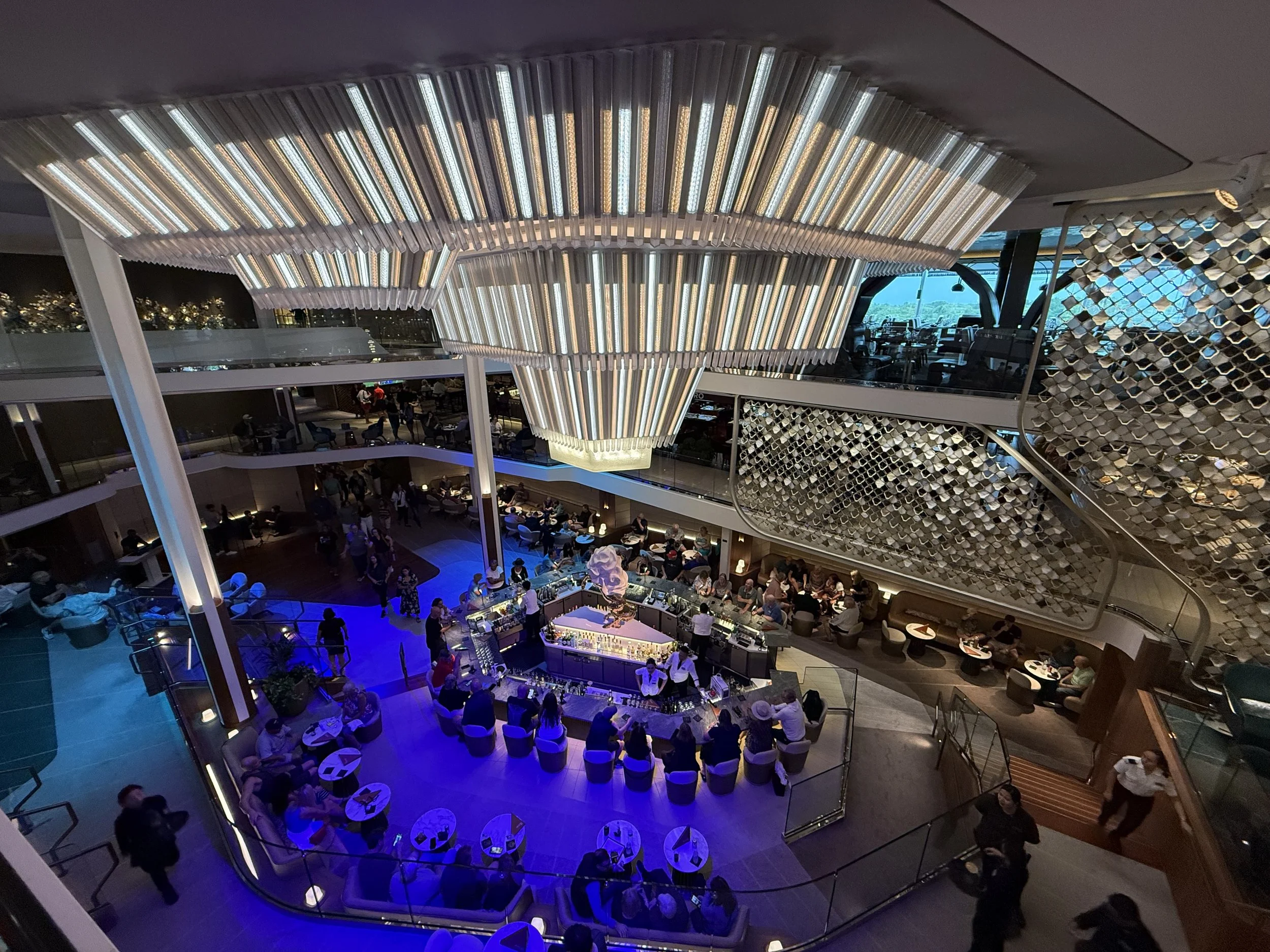 Celebrity Xcel atrium