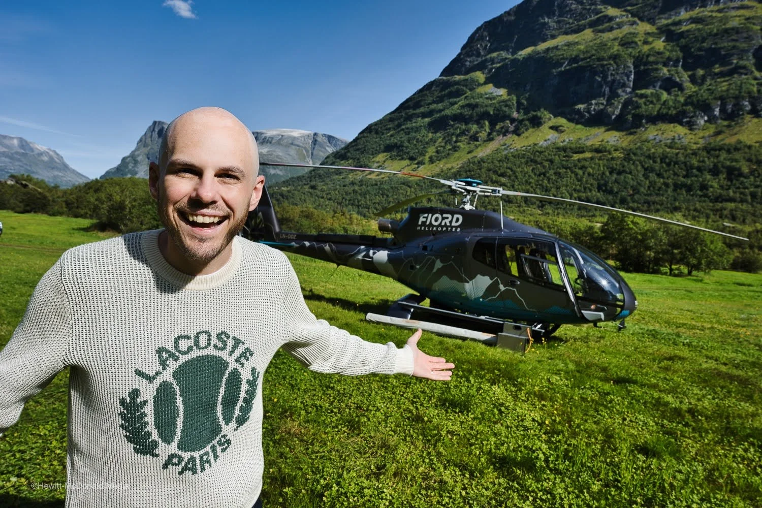 Helicopter Fjord Flightseeing