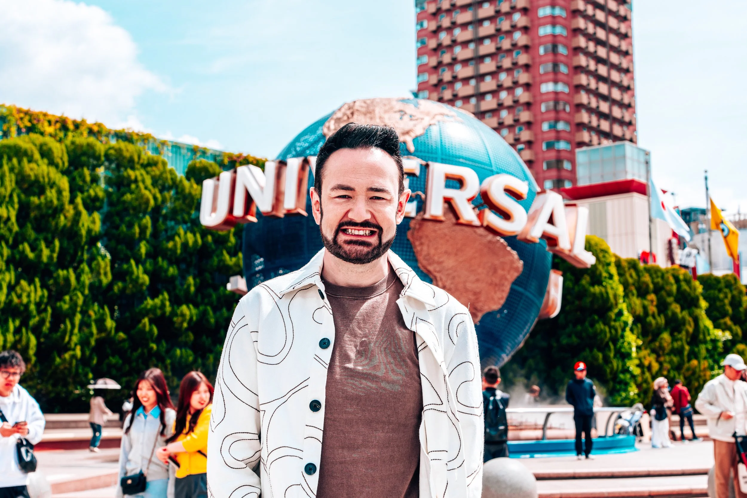 Ben at Universal Studios Japan