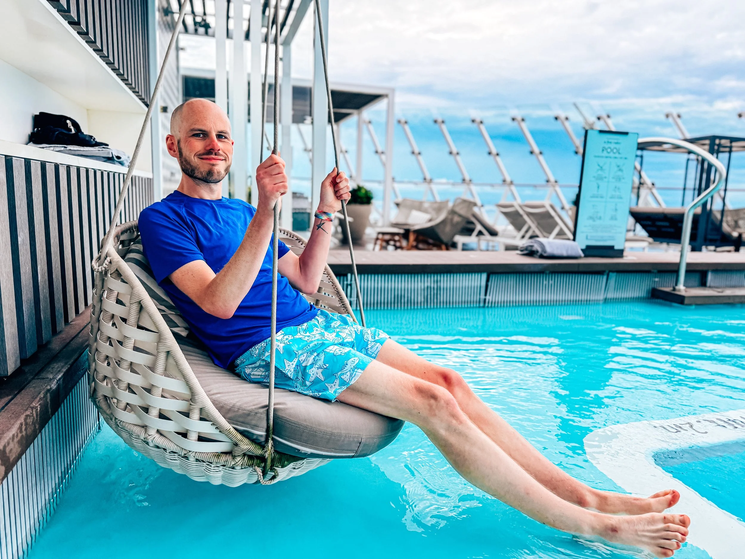 David on Celebrity Cruises The Retreat