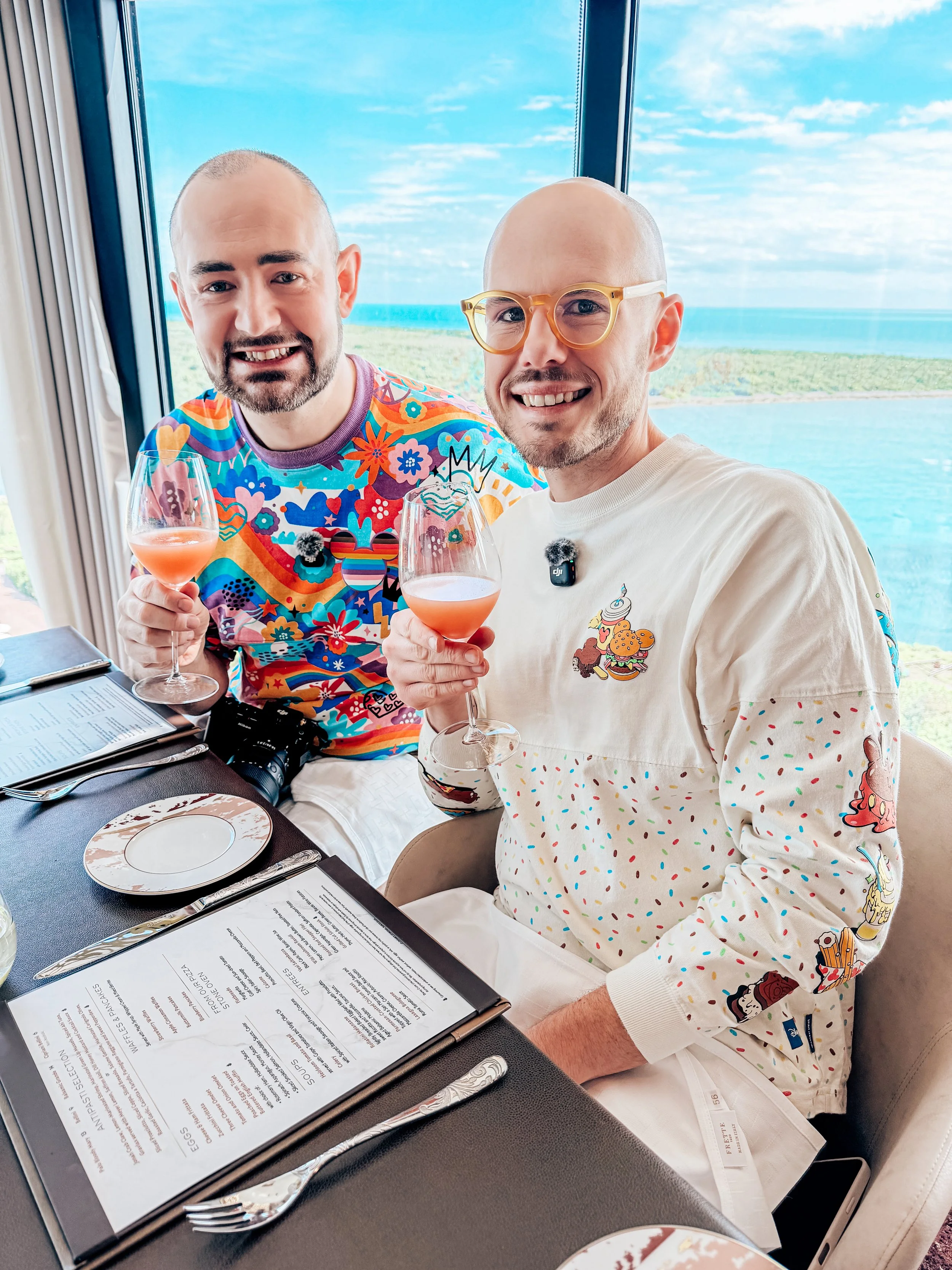 Quiet Lunch on Disney Destiny