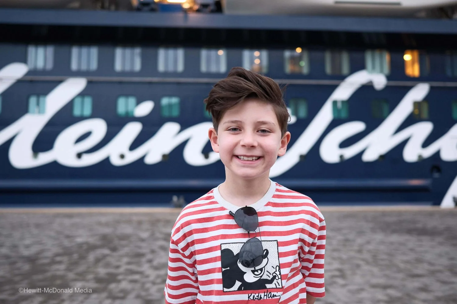 Child on Mein Schiff cruise