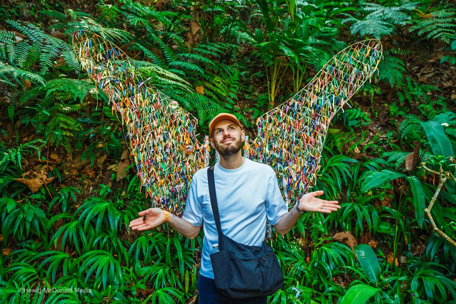 David at Entopia Butterfly Farm