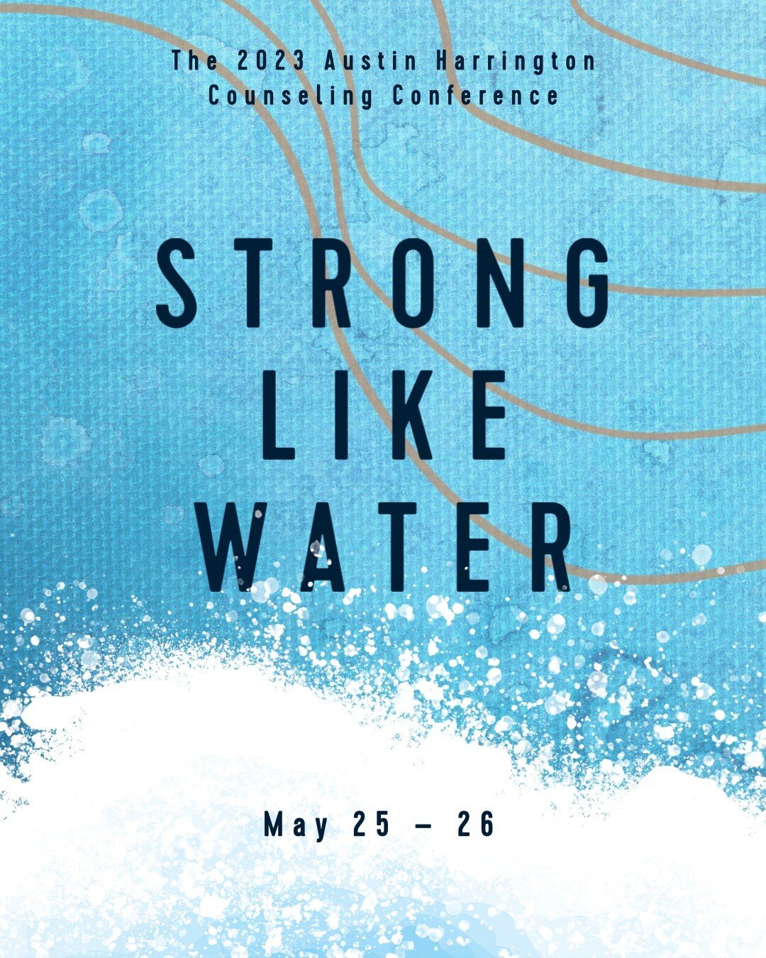 We look forward to seeing everyone tomorrow for the #StrongLikeWater conference! If you haven't registered yet there's still time to sign up. Link in bio.