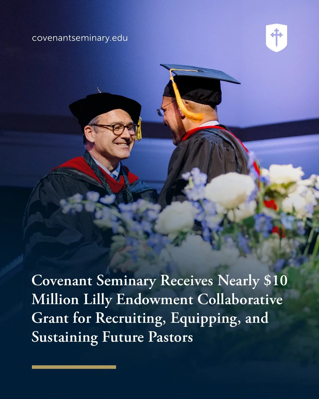We're pleased to announce that Covenant Seminary has been awarded a $9,991,491 grant from Lilly Endowment Inc. to help launch 𝘙𝘰𝘸𝘪𝘯𝘨 𝘛𝘰𝘨𝘦𝘵𝘩𝘦𝘳, a major new partnership focused on recruiting, equipping, and sustaining the next generation 