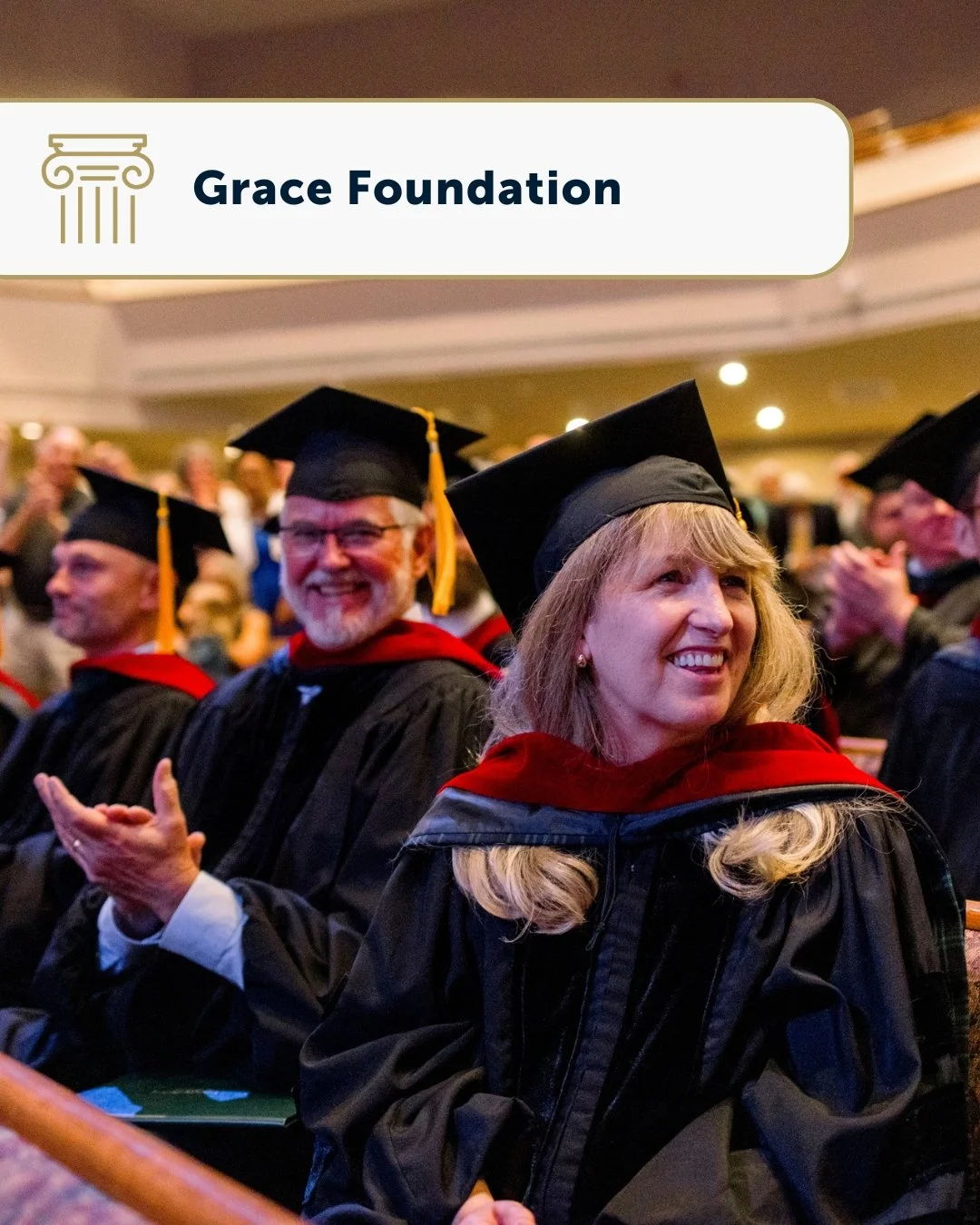 CORE VALUES: Grace Foundation
ㅤ
We believe that the foundation for all that we do must be the gospel of grace&mdash;our absolute confidence in God&rsquo;s acceptance of us provided through his redemptive work as the supreme motivation and enablement 