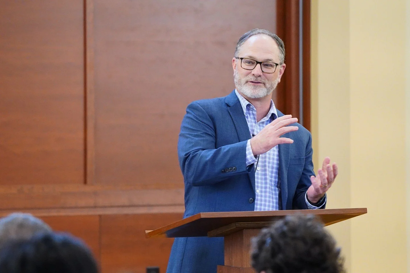 We were grateful to host Dr. Kelly Kapic of @covenantcollege last week for the 2026 David C. Jones Theology Lectures.
ㅤ
Named in honor of the late Dr. David C. Jones, Covenant Seminary's longtime professor of systematic theology and ethics, the Jones