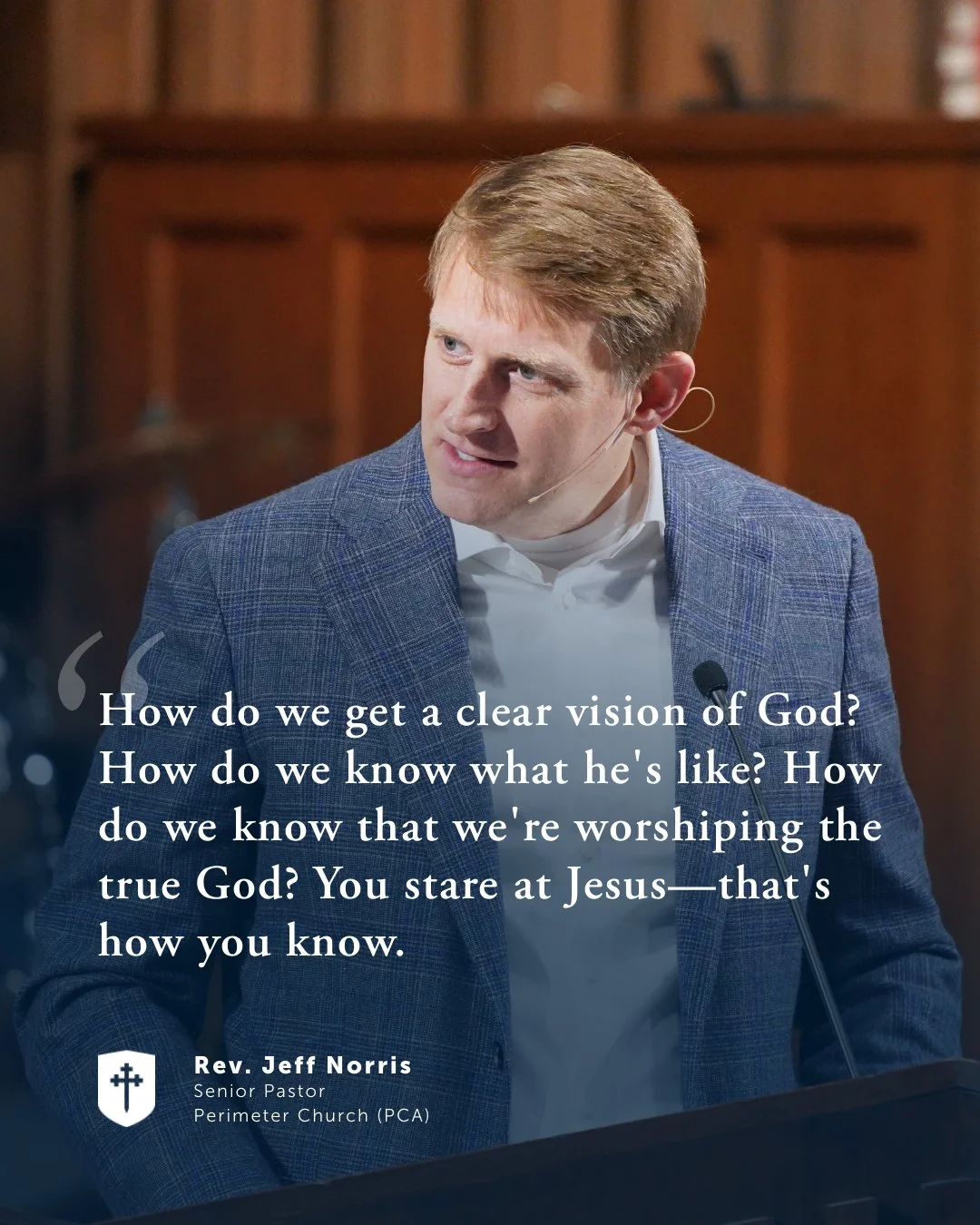 We were blessed to have friends from @perimeteratl (PCA) visiting with us on campus this week. Yesterday in chapel, we heard from Senior Pastor Rev. Jeff Norris on "Carved Images" from Exodus 20:4&ndash;6. Covenant alumna and Grammy award-w