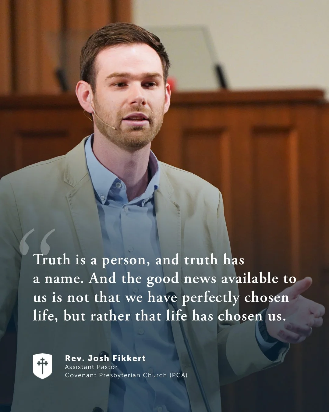 On this Maundy Thursday, we join with believers worldwide in remembering the final days of Jesus's life and ministry. Yesterday in chapel, Rev. Josh Fikkert, Assistant Pastor at @covpres_stl, preached a sermon entitled "Therefore Choose Life&quo