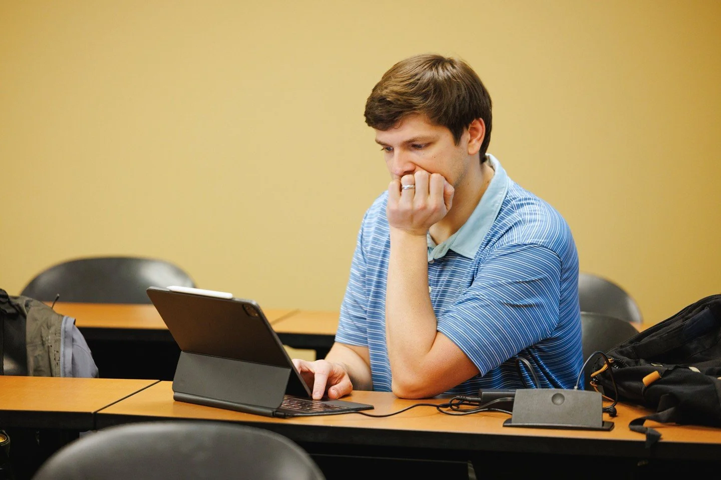 Crunch time ✍️💻
ㅤ
Will you join us in praying for our students as they finish classes today and head into exams tomorrow and next week?
ㅤ
#CovenantSeminary #FinalExams #SeminaryLife