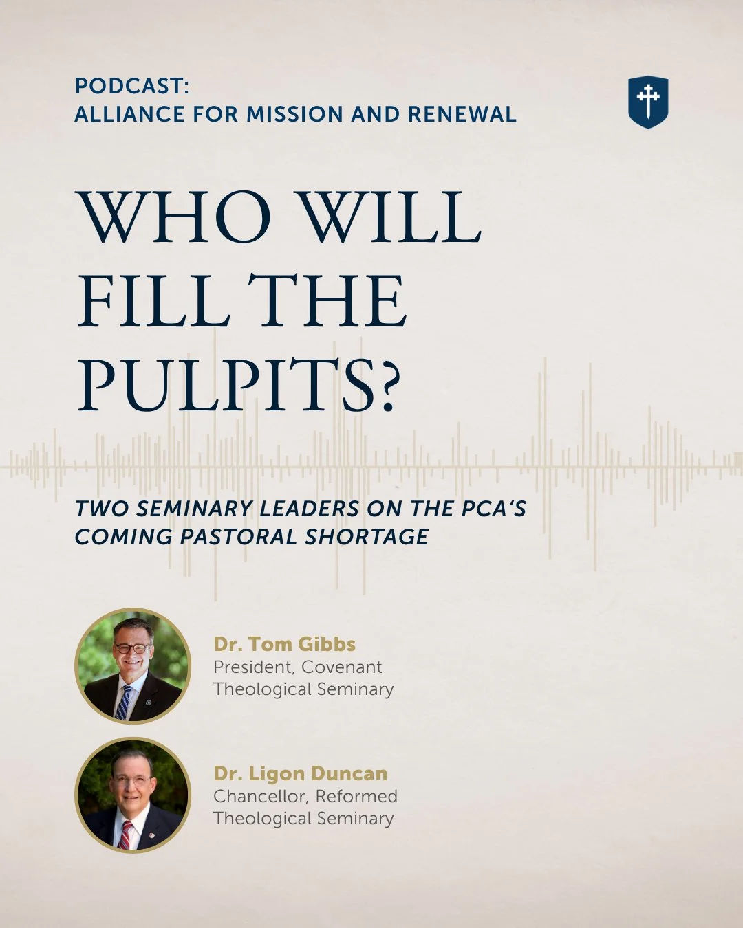How will the PCA prepare enough qualified pastors to serve its churches, plant new ones, and lead growing ministries in the decades ahead?
ㅤ
In this conversation, Rev. Derek Radney speaks with Dr. Tom Gibbs, President of Covenant Theological Seminary