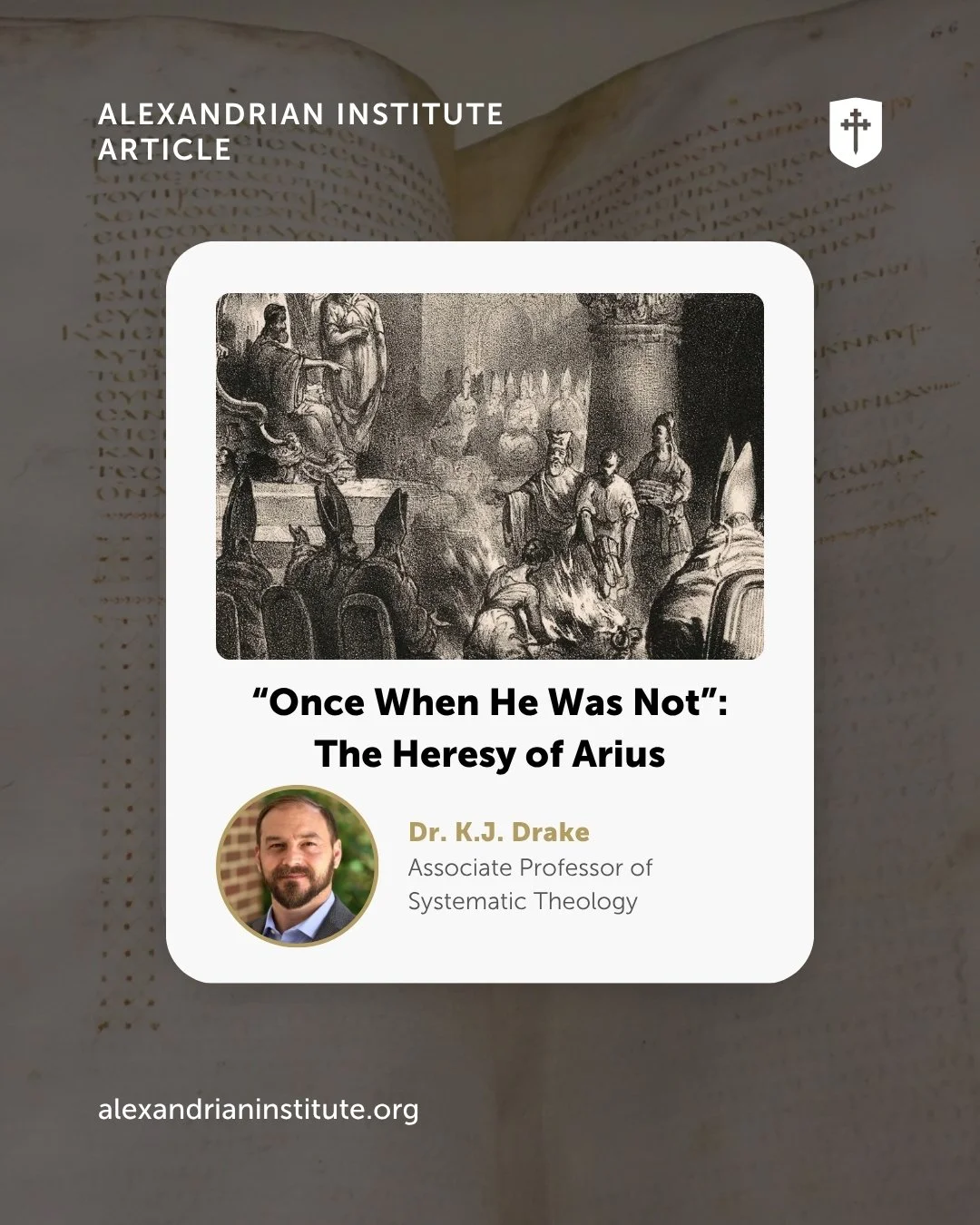 Before the church could confess what she believed about Jesus Christ, she was forced to reckon with a direct challenge to the heart of that confession. In the early fourth century, a presbyter in Alexandria named Arius put forward an account of the S