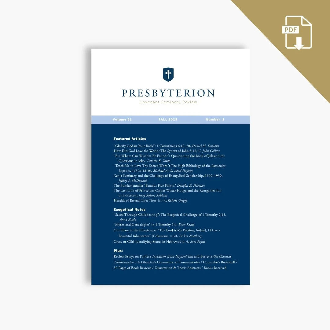 Presbyterion Fall 2025 - Digital Download