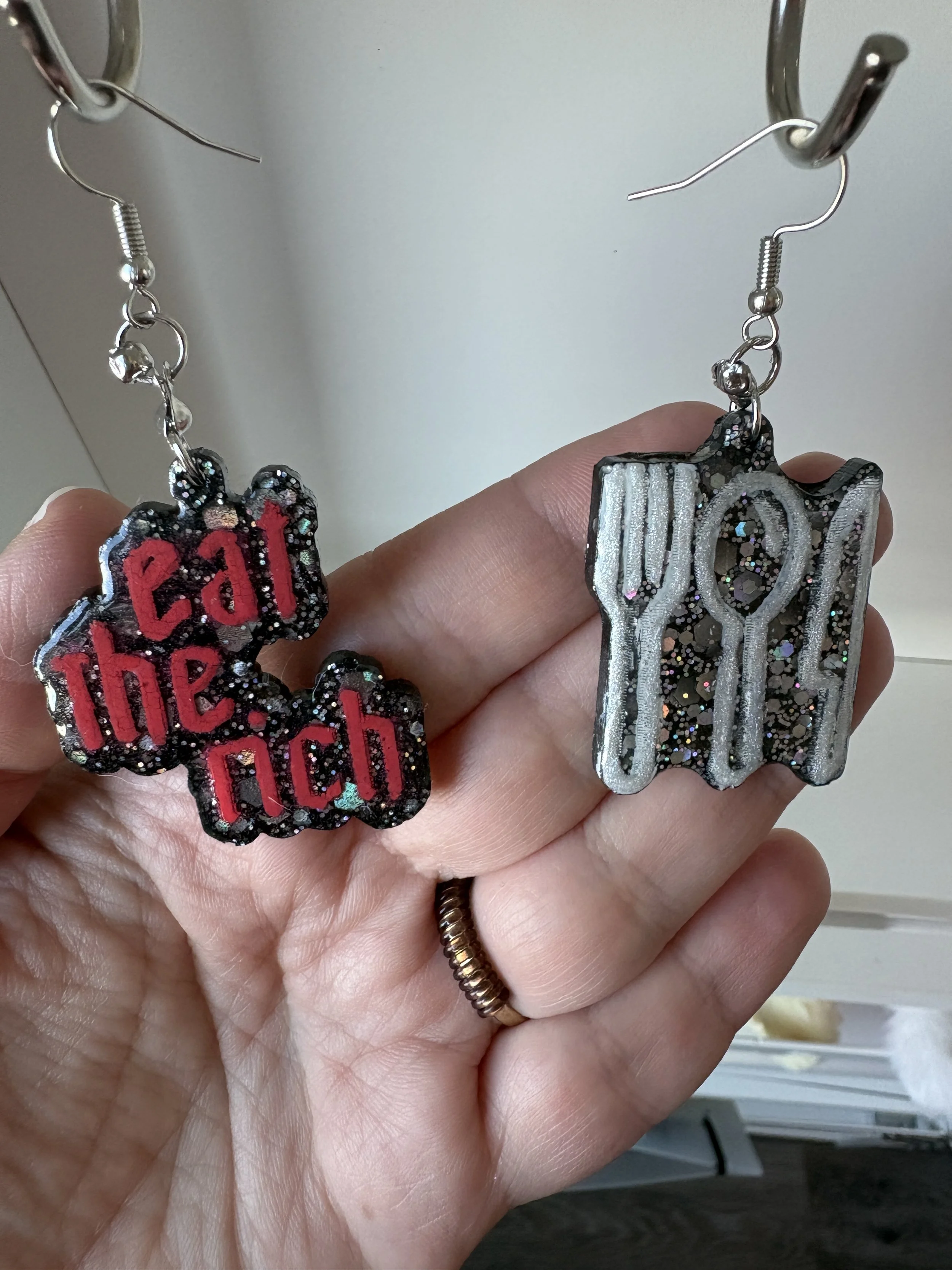 Eat The Rich Earrings