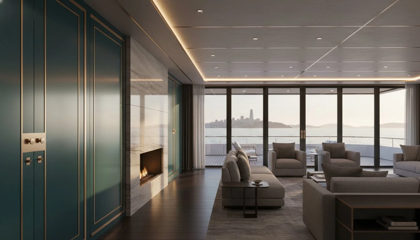 Mastering Yacht Space Planning: A Guide to Luxury Maritime Interiors in San Francisco and Miami