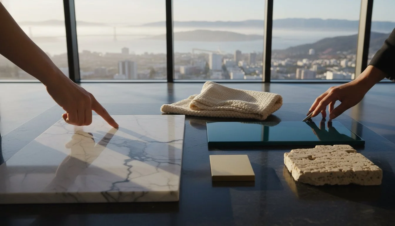 Mastering Material and Finish Selection for Luxury Homes in San Francisco, Miami, and Park City