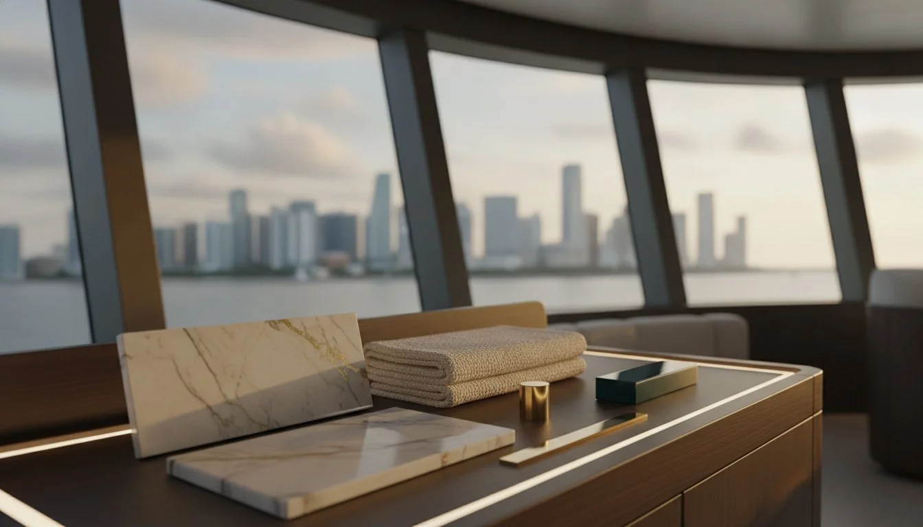 Yacht Interior Materials: The 2026 Guide to Marine Luxury and Durability