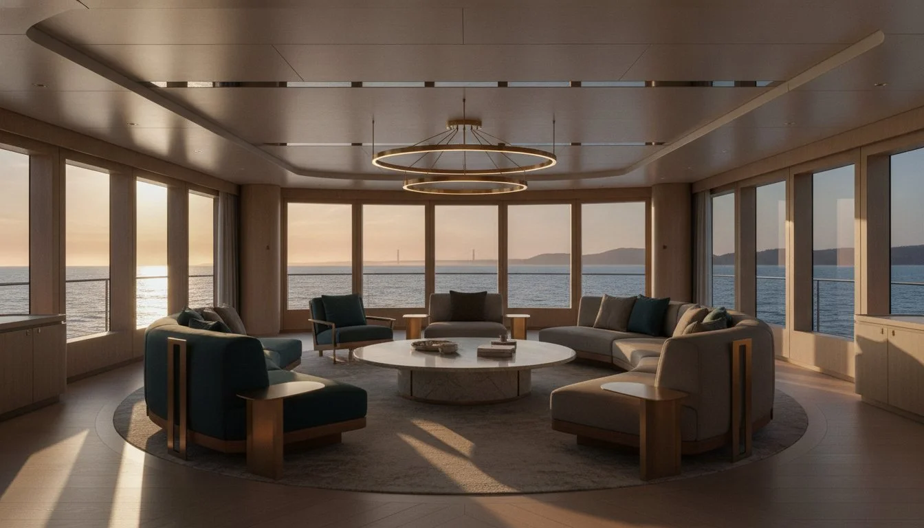 Luxury Yacht Interior Designer California: Bespoke Marine Elegance