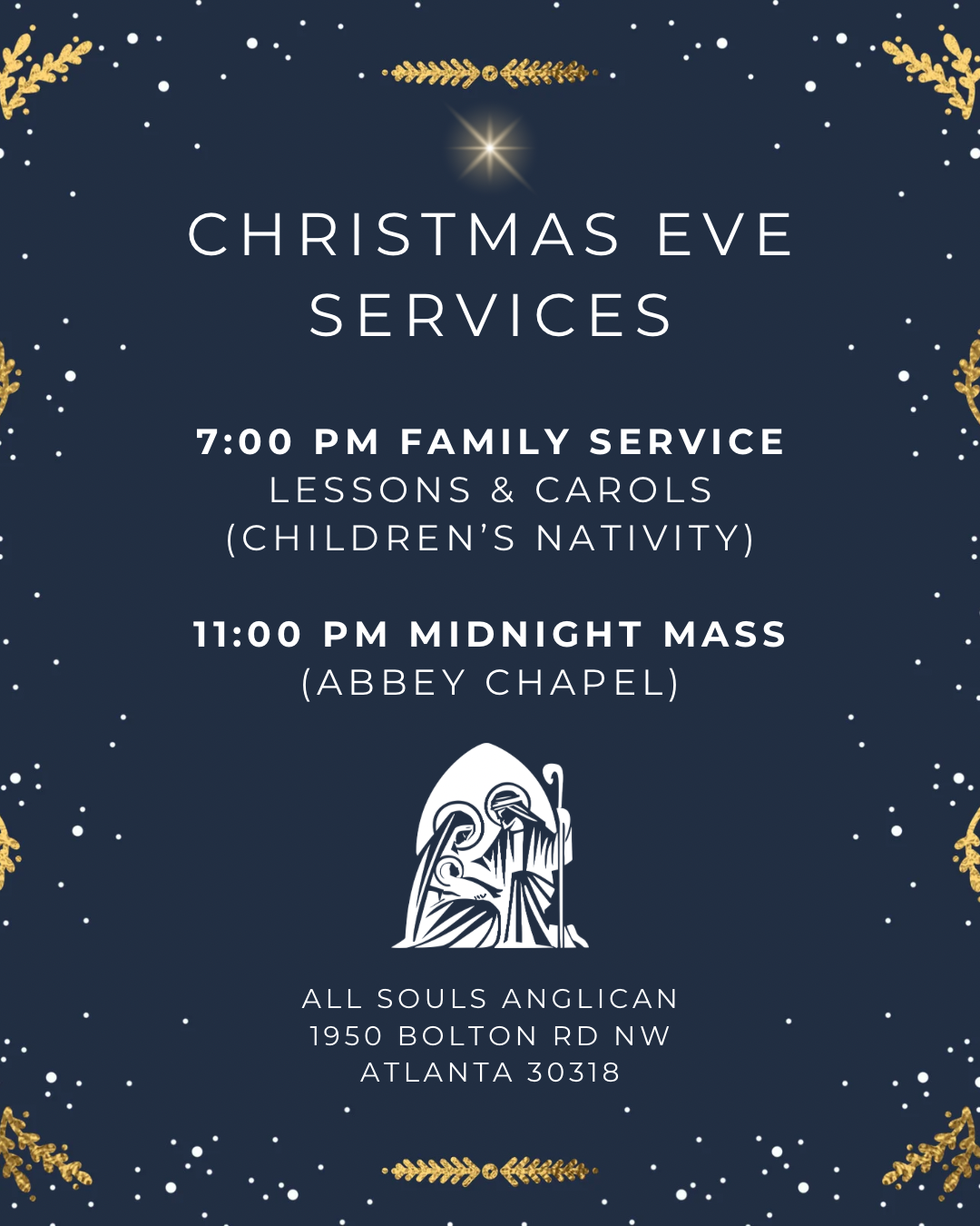 Christmas Eve Services