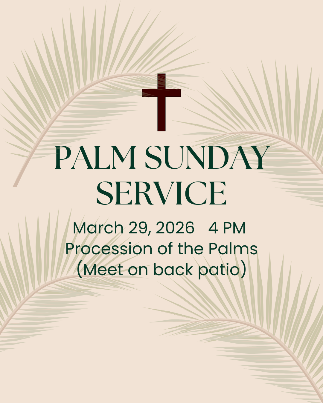 Palm Sunday