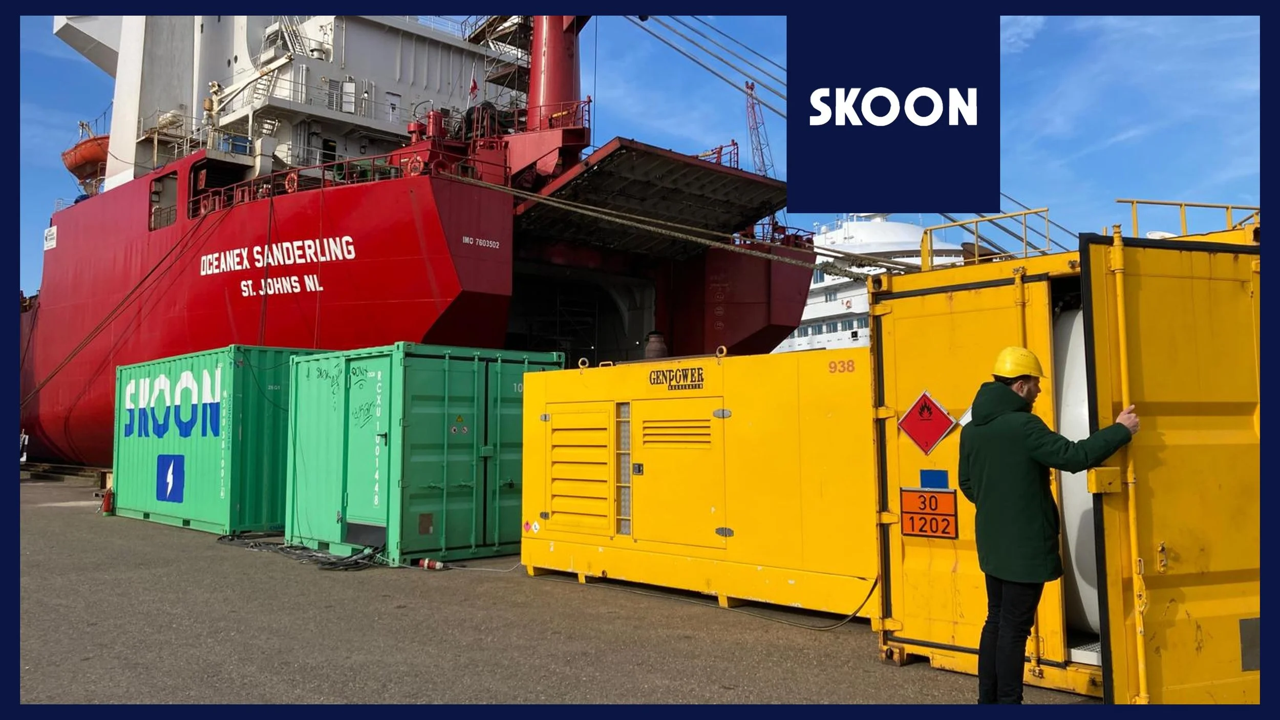 Skoon Shore Power Batteries