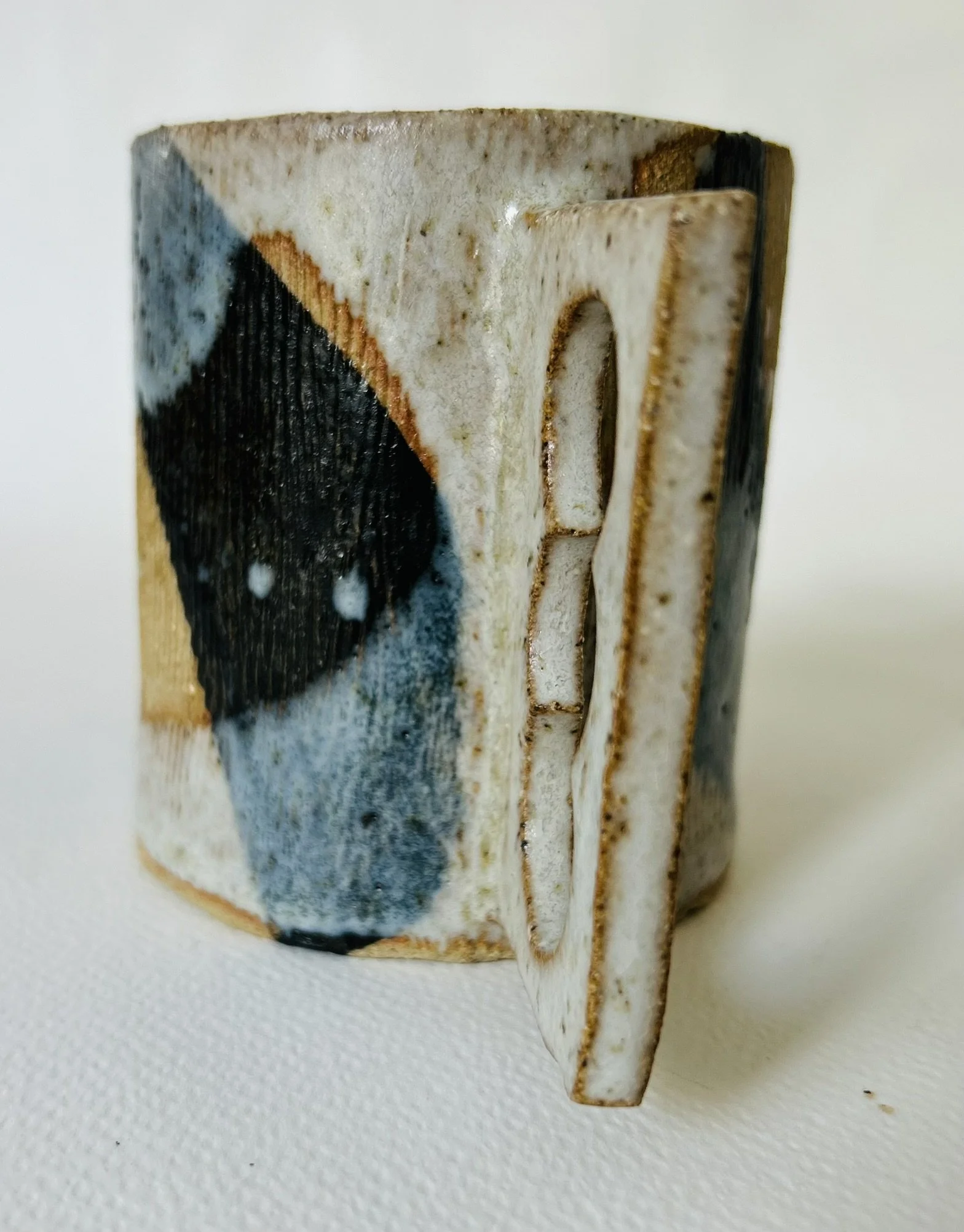 ORDER - OATMEAL BRUSHSTROKES MUG